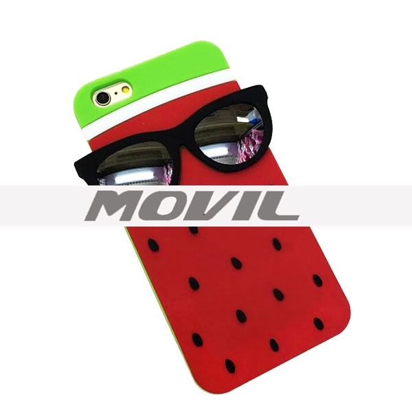 NP-2653 Funda de silicona Gafas de sol para Apple iPhone 6-8